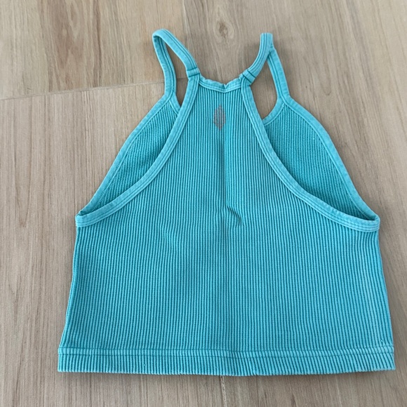 Free People Racer Back Ribbed Crop - Picture 2 of 3